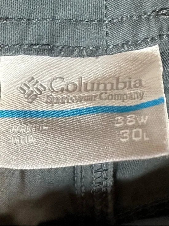 Columbia Men's Straight-Leg Pants Cobble Creek 5 — Grey - Picture 3 of 6